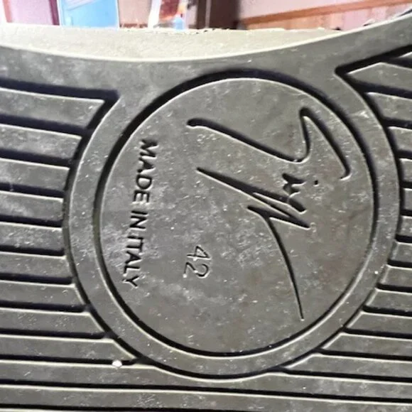 Giuseppe Zanotti Mens Studded Army Green Midtop - Picture 9 of 11